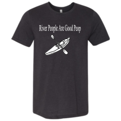 Kayak Design Printed T-shirt | Unisex Triblend Tee