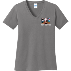 Meat-is-Torture Adult 100% Cotton T-Shirts Port And Company LPC54V