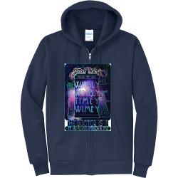 Wobbly Men's 50/50 Cotton/Polyester Hoodies Port And Company PC78ZH