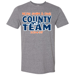 2--COUNTY-TEAM--NCHS-SWIM--DIVE-2024-25 Devil's Bones T Shirts