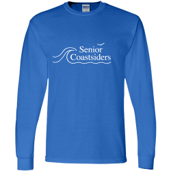 Senior-Coastsiders-Long-Sleeved-T-2025 Unisex 50/50 Cotton/Polyester Long Sleeves Gildan 8400