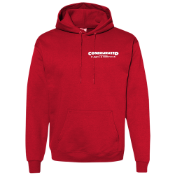 standard red hoodie