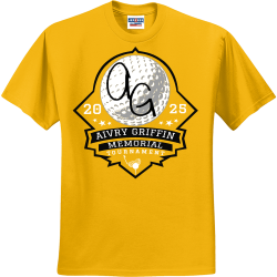 AIVRY-GRIFFIN--TOURNAMENT-20-25----MEMORIAL Men's 50/50 Cotton/Polyester T-Shirts Jerzees 29M