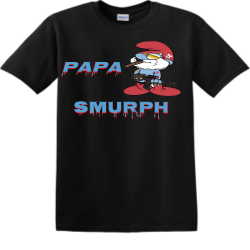 Papa Men's 100% Cotton T-Shirts Gildan 5000
