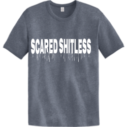 Scared-shitless Unisex 50/50 Cotton/Polyester T-Shirts Alternative AA5050