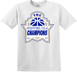 WINTER-CHAMPS-2025 Men's 100% Cotton T-Shirts Gildan 5000