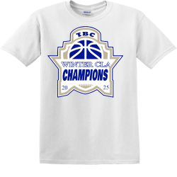 WINTER-CHAMPS-2025 Men's 100% Cotton T-Shirts Gildan 5000