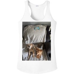 Puppies Women's 100% Polyester Tank Tops Sport-Tek LST356