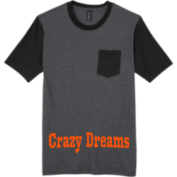 Crazy Men's 100% Cotton T-Shirts District Threads DT6000SP