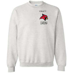 Crofton-cardinals Mens 50/50 Cotton/Poly Long Sleeves Men's Longsleeves
