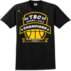 TBC-BASKETBALL-CHAMPIONS-20--TUCSON-WINTER-CLASSIC--25--TUCSON-AZ Adult 100% Cotton T-Shirts Gildan 2000