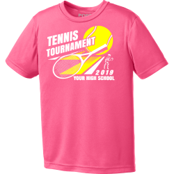 Tennis Boy's 100% Polyester T-Shirts Port And Company PC380Y