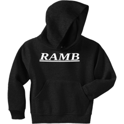RAMBO Boy's 50/50 Cotton/Polyester Hoodies Jerzees 996Y