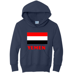 Yemen-Hood Boy's 50/50 Cotton/Polyester Hoodies Port And Company PC90YH