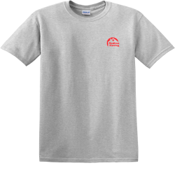 updated-design-with-logo shirt Men's 100% Cotton T-Shirts Gildan 5000