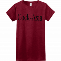 Cockasian Womens 100% Cotton T-shirts Women's T-shirts