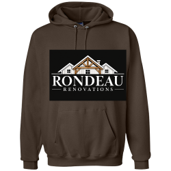 rondeau-renovations Men's 100% Cotton Hoodies Hanes F170